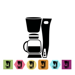 Coffee maker icon