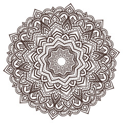 Vector mandala ornament