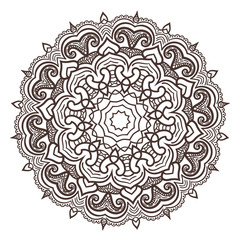 Vector mandala ornament