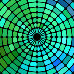 abstract vector stained-glass mosaic background