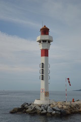 Leuchtturm am Mittelmeer