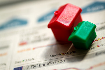 Housing Models and Sinking Stock market Prices