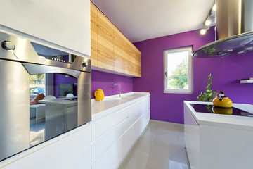 Fototapeta na wymiar Interior of a modern kitchen