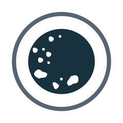 Obraz premium Moon icon