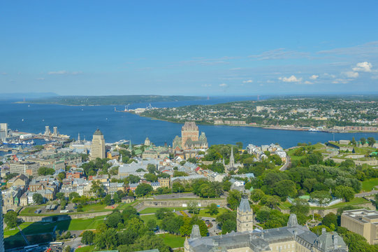 Quebec observatory (city view)