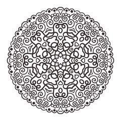 Vector mandala ornament