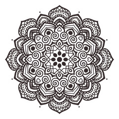 Vector mandala ornament
