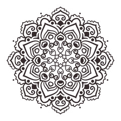 Vector mandala ornament