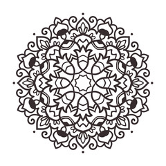 Vector mandala ornament