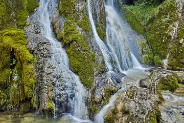 Amazing view of Krushuna Waterfalls, near the city of Lovech, Bulgaria