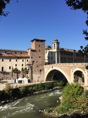 Fototapeta premium isola tiberina