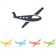 Private plane icon