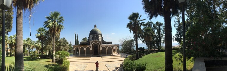 Lago di Tiberiade, Monte delle Beatitudini, Tabgha, Israele
