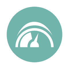 Dashboard of the car icon