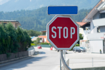 Car stop sign