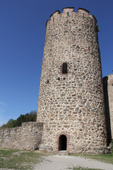 Fototapeta na wymiar Alsace château de Kaysersberg