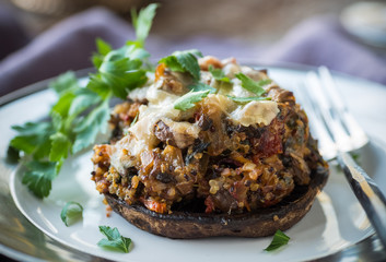 Stuffed Potobello
