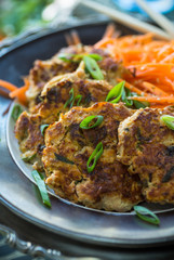 Kimchi Cakes