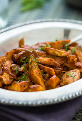 Chicken and Parsnips