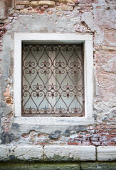 Window in old-fasioned house