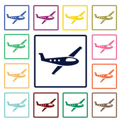 Private plane icon