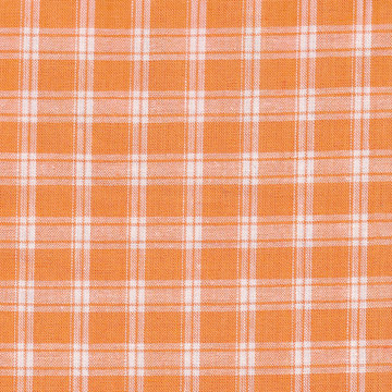 Bright Orange And White Plaid Background