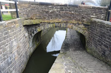 Photo sur Plexiglas Canal infrastructure, industrial revolution canal system.
