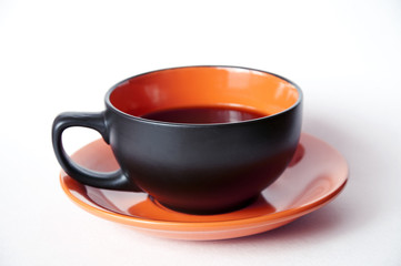a coffee in the cup