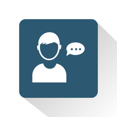 Monologue ogf the man icon