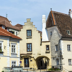 old houses in medieval town of Krems