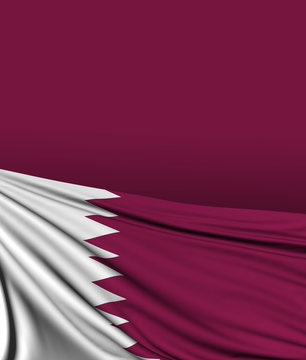 Qatar Flag, Qatari Background Doha