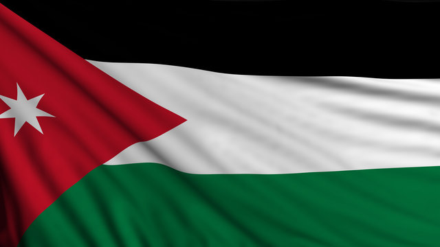 Jordan Flag, Jordanian Background