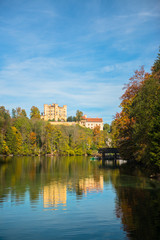 Hohenschwangau castle in the Bavarian Alps - Tirol, Germany