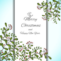 Christmas greeting card