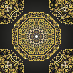 Seamless Oriental Vector Background