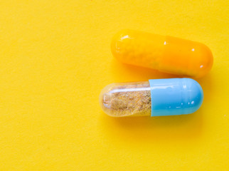 Medical background with pills ,close up