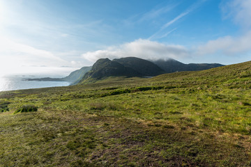 Fototapeta premium Landscape of the island runde, norway