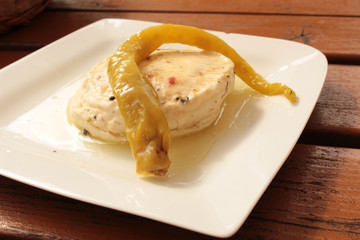 pickled camembert