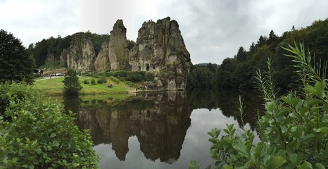 Die Externsteine in Lippe