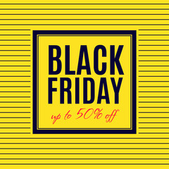 Black Friday Sale Poster design