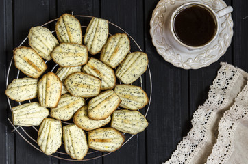 Madeleine cookies with lemon and poppy seeds from Gordon Ramsay   