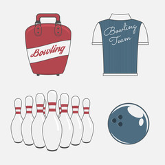 Vector Elements Set for a Bowling Team