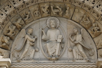 Détail de l'église Saint-Malo de Dinan