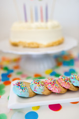 Dessert table at party