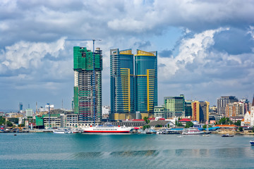 Panorama of Dar Es Salaam City Centre