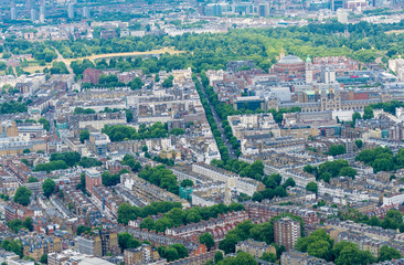 Obraz premium Aerial view of London