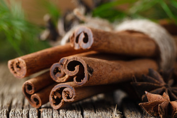 christmas spices, chinnamon, anise