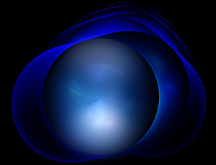 Abstract fractal background