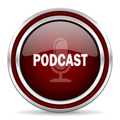 share red glossy web icon