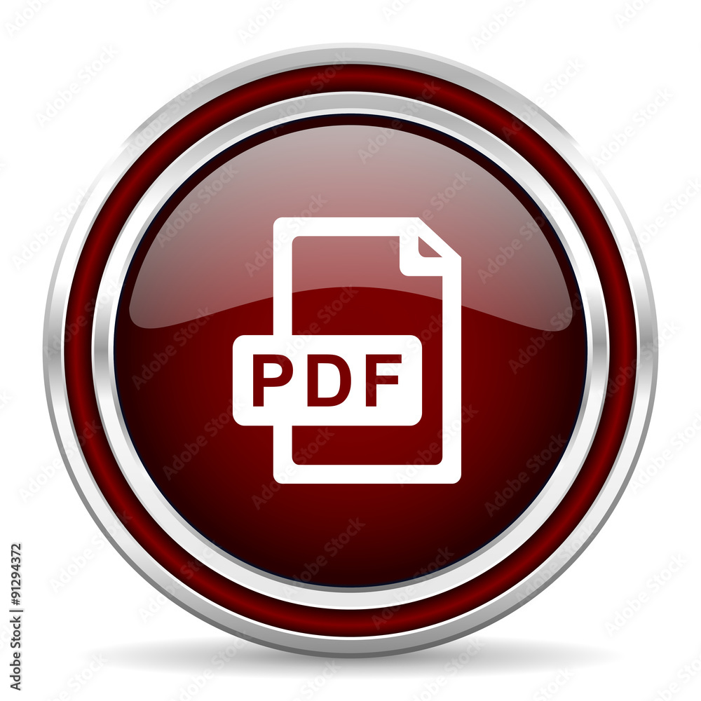 Aufkleber share red glossy web icon